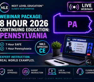 2026 8 HOUR Webinar PACKAGE: PA